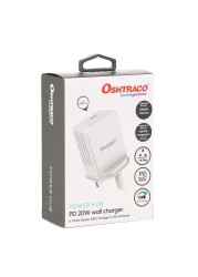 Oshtraco Power Hub Type-C Wall Charger (20 W)