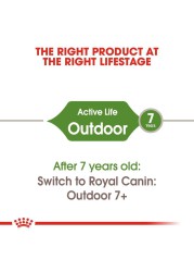 Royal Canin Active Life Outdoor Dry Cat Food (Adult Cats, 2 kg)