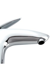 Bold Kiele High Rise Wash Basin Mixer (20 x 6 x 28 cm, Chrome)