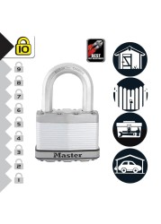 Master Lock Laminated Steel Heavy Duty Padlock W/Keys (4 x 10.2 x 1.5 cm)