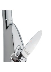 Bold Kiele Sink Mixer (25 x 6 x 34 cm, Chrome)