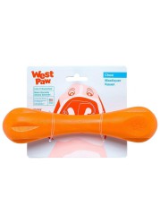 West Paw Hurley Dog Chew Toy (Orange, Large)