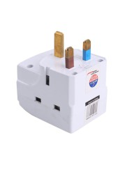 Oshtraco 3-Way Switched Multiway Adaptor