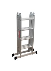 Liberti Multi-Purpose 14-Tier Combination Ladder (2 x 3 + 2 x 4 Tiers, 80 x 202 cm)