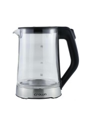 Crownline Cordless Glass Kettle, KT-158 (1.7 L, 2200 W)