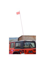 American Off Road FLG9 Pole Flag (Red)