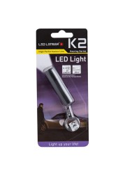 كشاف يدوي K2 LED مع حلقة مفاتيح