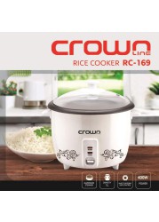 Crownline Rice Cooker, RC 169 (1 L, 400 W)