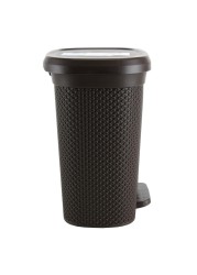 Hobby Life Plastic Diamond Pedal Dustbin (6.5 L, 19.5 x 25 x 30.5 cm)