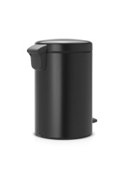 Brabantia NewIcon Pedal Bin (12 L, Matt Black)