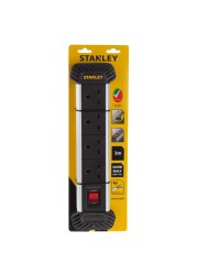 Stanley 4-Sockets Rugged Power Extension Board (3 m)