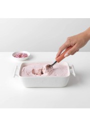 Brabantia Tasty+ Stainless Steel Ice Cream Scoop (2.4 x 4.4 x 20 cm)