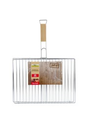 Paradiso Metal Double Rectangular Grill Grid (40 x 29 cm)