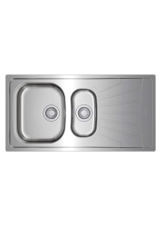 Teka Starbright Stainless Steel Inset Reversible Sink (50 x 98 cm)