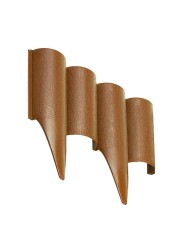 Garden Plast Garden Palisade (25 cm, 10 Pc.)