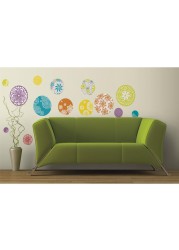 RoomMates Patterned Dots Wall Decal (22.9 x 22.9 cm)