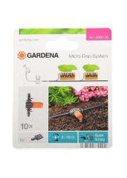 Gardena Adjustable Inline Drip Heads (Set of 10)