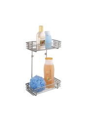 Wenko Milano 2-Tier Bathroom Rack (25 x 12 x 37 cm)