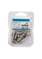 Hettich Furniture Connecting Screw (M4 x 36-46 mm, Pack of 10)