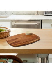 Billi Wooden Serving Board W/ Dip Bowl