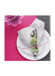 KitchenCraft Woven Placemat (30 x 45 cm, Pink)