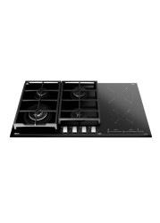 Teka Built-In 6 Zones Gas/Induction Hob, JZC 96342 BB (5.5 x 90 x 51 cm)