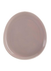 Shallow Dessert Plate, CHP-367-BEI (21 x 17 x 7 cm)