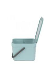 Brabantia Sort & Go Waste Bin (6 L, Green)