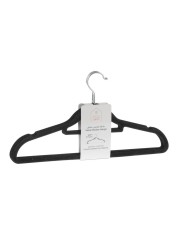 Plastic & Velvet Hanger Pack (39 x 1 x 20 cm, 3 Pc.)