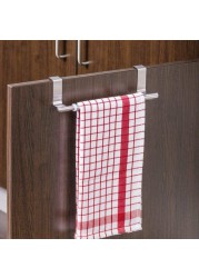 Wenko Stainless Steel Overdoor Towel Rail (35 x 6 x 7 cm)