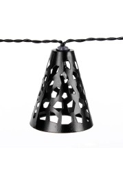 LED Stringed Metal Triangle Lantern (10 W)