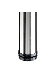 Hettich Furniture Leg Stainless Steel (6 x 8.4 cm, Silver)