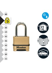 Master Lock Zinc Heavy Duty Padlock (9.7 x 5.6 x 3.1 cm)