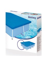 Bestway Flowclear Cover For Frame Pool (259 x 170 cm, Blue)