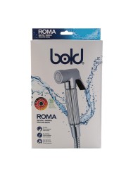 Bold Roma Brass Shattaf Bidet Spray (Silver)