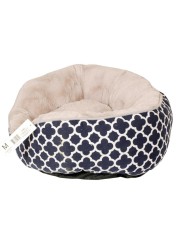 Les Filous Blue Oval Basket (Medium, 63 x 53 x 17 cm)