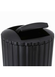 Allstar Minas Swing Cover Bin (3 L, Black)