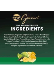 Lay&#39;s Gourmet Lime and Black Pepper Potato Chips 180g