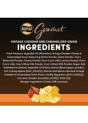 Lay&#39;s Gourmet Vintage Cheddar and Caramelized Onion Potato Chips 180g