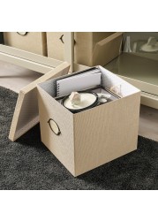 KVARNVIK Storage box with lid