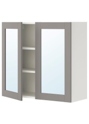 ENHET Mirror cabinet with 2 doors