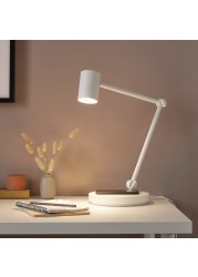 NYMÅNE Work lamp with wireless charging