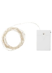 STRÅLA LED lighting chain with 40 lights