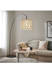 VINGMAST / SKAFTET Floor lamp, arched