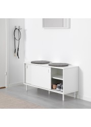 MACKAPÄR Bench with storage compartments