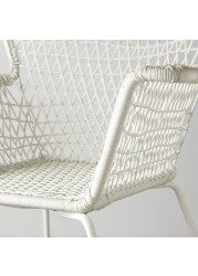 HÖGSTEN Chair with armrests, outdoor