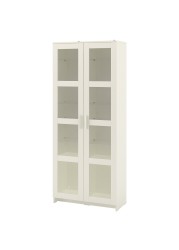 BRIMNES Glass-door cabinet