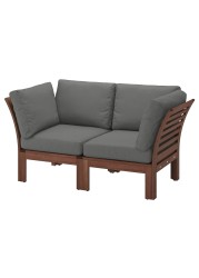 ÄPPLARÖ 2-seat modular sofa, outdoor