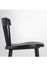 NORRARYD Bar stool with backrest