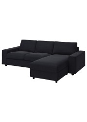 VIMLE 3-seat sofa with chaise longue